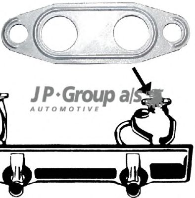 JP GROUP 8121100400 -  Прокладка, труба выхлопного газа